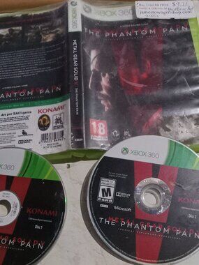 Metal Gear V The Phantom Pain Tested Xbox 360 Video Game